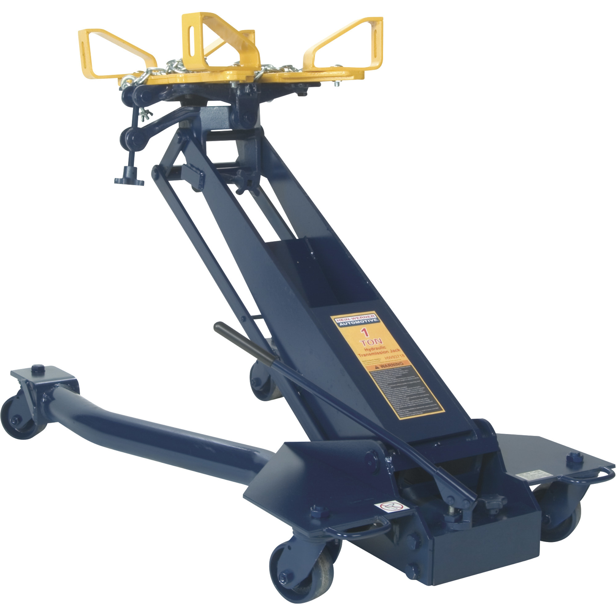 Hein-Werner Automotive 1-Ton Professional Manual Floor-Style Transmission Jack, Model# HW93718
